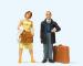 Preiser couple de voyageurs